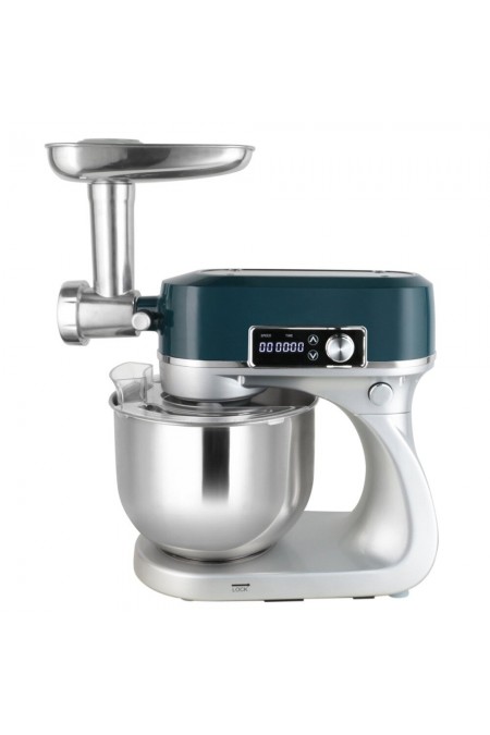 Кухонный комбайн Maunfeld MF-425BL (серебристый) 7