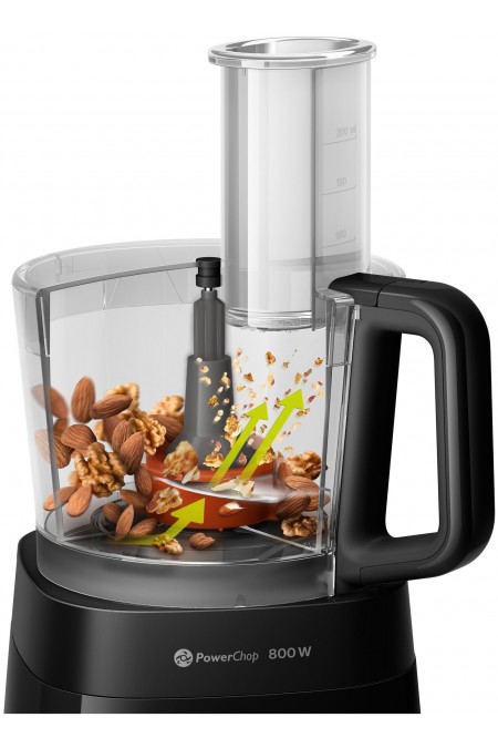 Кухонный комбайн Philips HR7510/10 Daily Collection (черный) 7