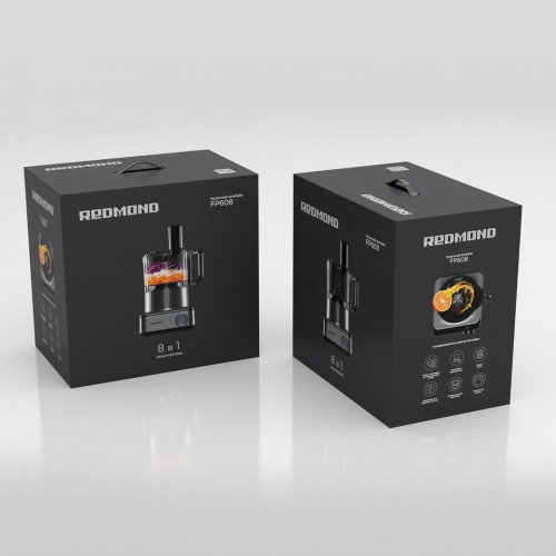 Кухонный комбайн Redmond FP-608 (серый) 8