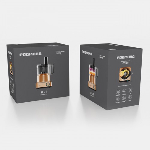 Кухонный комбайн Redmond FP608 (бронзовый) 8