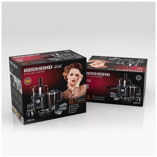Кухонный комбайн REDMOND RFP-3909 (черный) 7