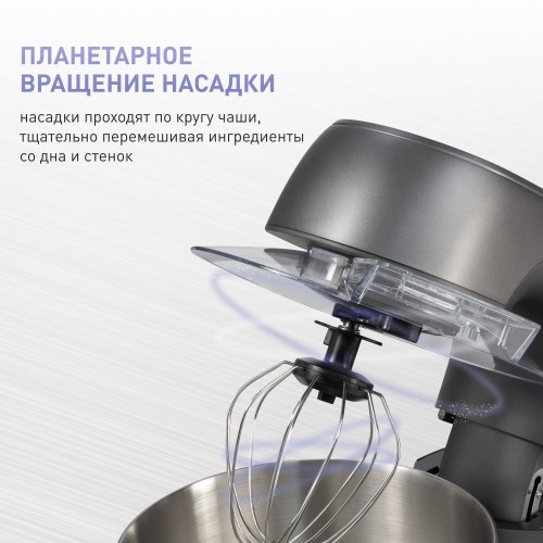 Кухонный комбайн Zigmund Shtain De Luxe ZKM-970 (антрацит) 3