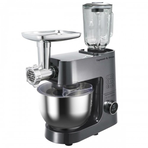 Кухонный комбайн Zigmund Shtain ZKM-984 (серебристый) 9