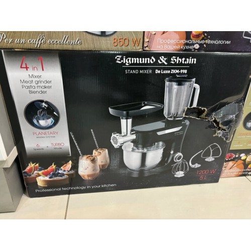 Кухонный комбайн Zigmund Shtain ZKM-998 (черный) 1