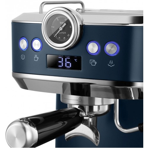 Кофеварка рожковая Kitfort КТ-7429 (синий) 2