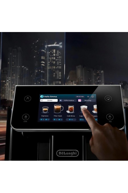 Кофемашина DeLonghi ECAM630.75. TM (черный/серебристый) 3