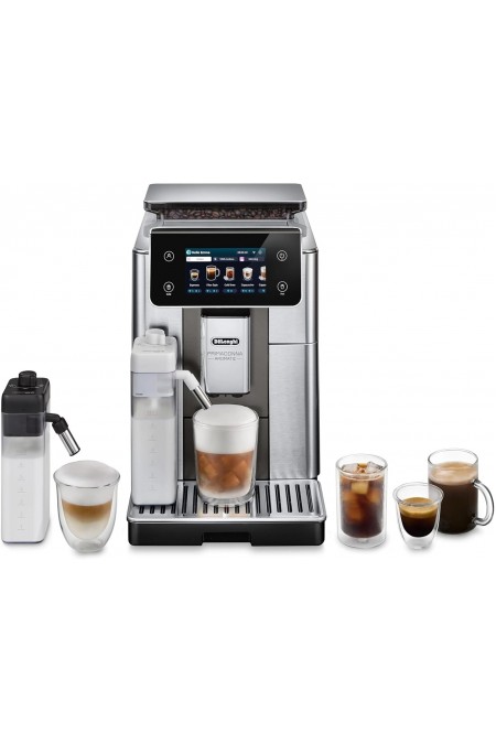 Кофемашина DeLonghi ECAM630.75. TM (черный/серебристый) 8