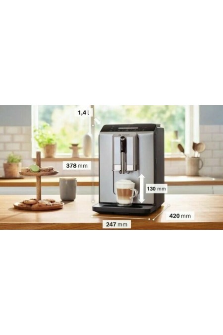 Кофемашина Bosch TIE20301 (серебристый/черный) 7