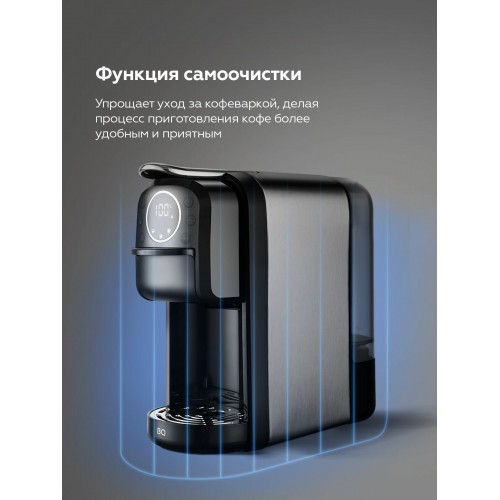 Кофемашина BQ CM3004 (черный/серебристый) 4