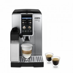 Кофемашина DeLonghi Dinamica Plus ECAM 380.85. SB (серебристый/черный)