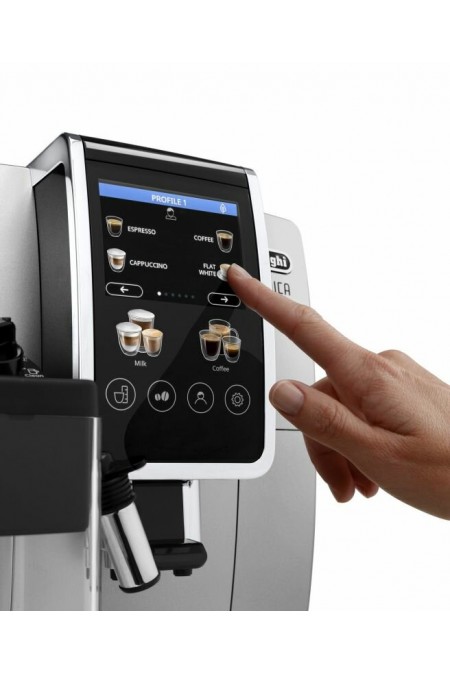 Кофемашина DeLonghi Dinamica Plus ECAM 380.85. SB (серебристый/черный) 3