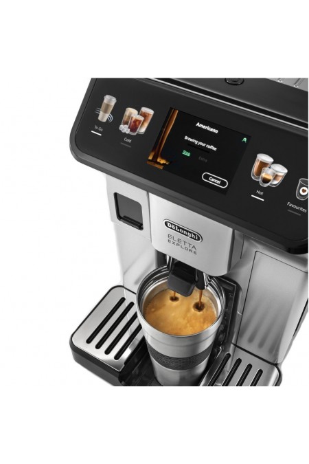 Кофемашина DeLonghi ECAM 450.55. S (серебристый) 3