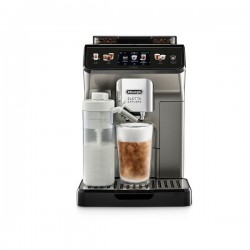 Кофемашина DeLonghi ECAM450.86. T (серебристый/черный)