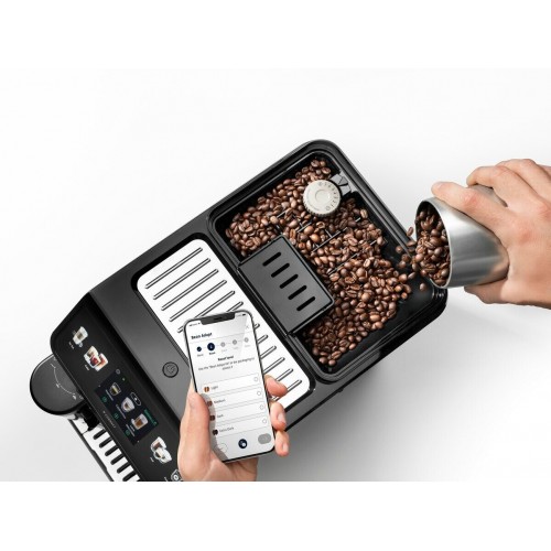 Кофемашина DeLonghi ECAM450.86. T (серебристый/черный) 4