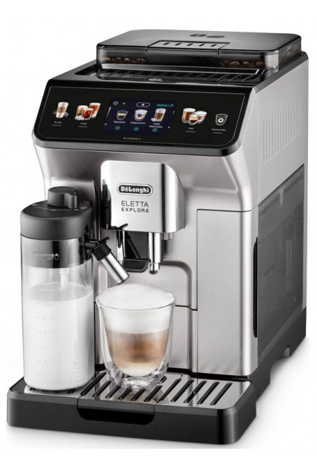 Кофемашина DeLonghi Eletta Explore ECAM 450.65. S (серебристый) 