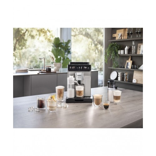 Кофемашина DeLonghi Eletta Explore ECAM 450.65. S (серебристый) 8