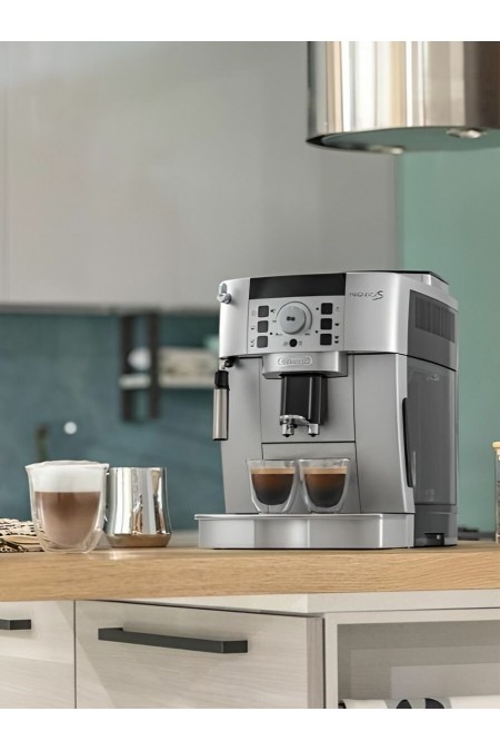 Кофемашина DeLonghi Magnifica ECAM 22.110. SB (серебристый) 6