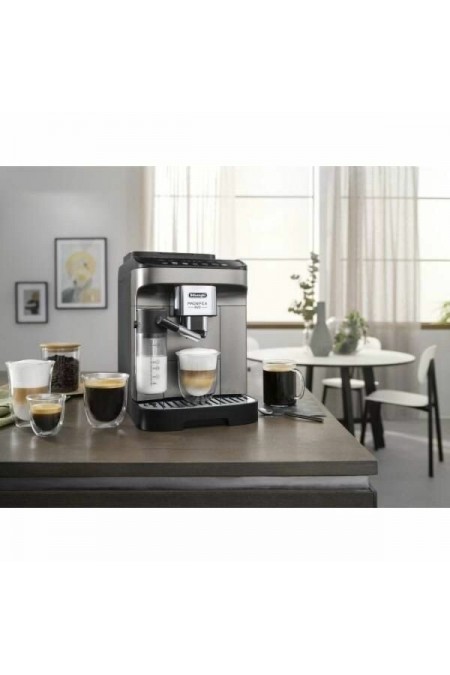 Кофемашина DeLonghi Magnifica Evo ECAM290.81. TB (черный/серый) 4