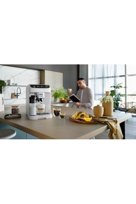 Кофемашина DeLonghi Magnifica Plus ECAM320.60. W (белый) 3