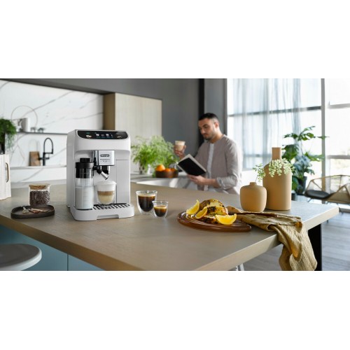 Кофемашина DeLonghi Magnifica Plus ECAM320.60. W (белый) 3