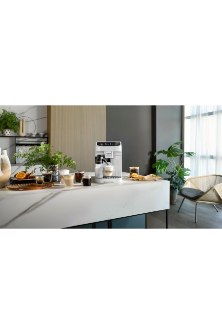 Кофемашина DeLonghi Magnifica Plus ECAM320.60. W (белый) 4