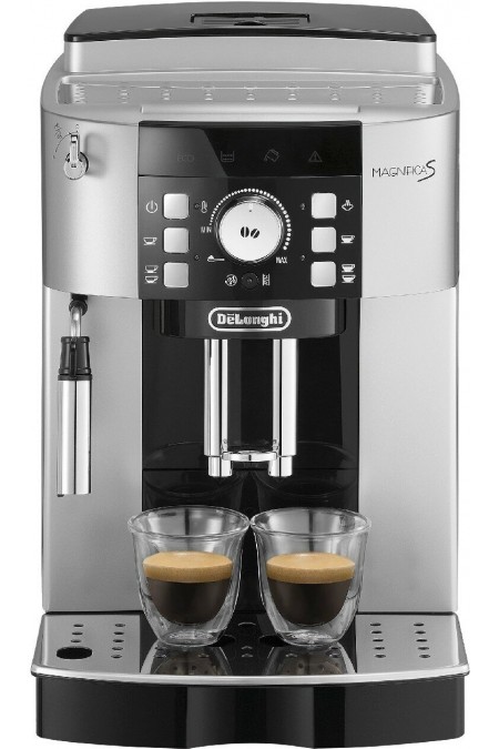 Кофемашина DeLonghi Magnifica S ECAM 21.117. SB (серебристый/черный) 