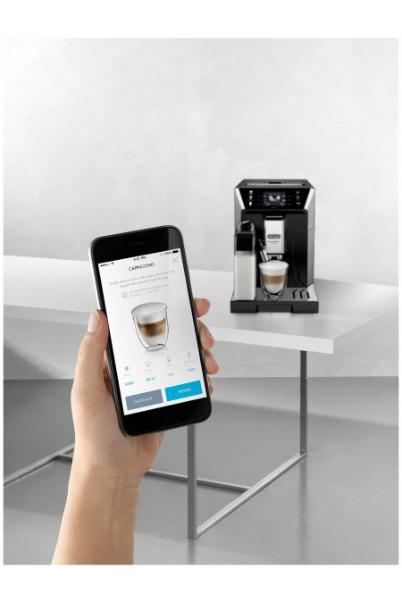 Кофемашина DeLonghi PrimaDonna Class ECAM550.65. SB (черный/серебристый) 3