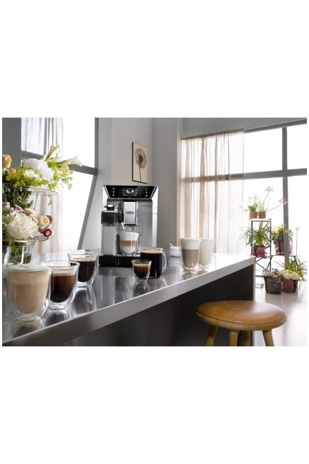 Кофемашина DeLonghi PrimaDonna Class ECAM550.65. SB (черный/серебристый) 8