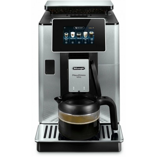 Кофемашина DeLonghi PrimaDonna SOUL ECAM610.75. MB (металлик/черный) 2