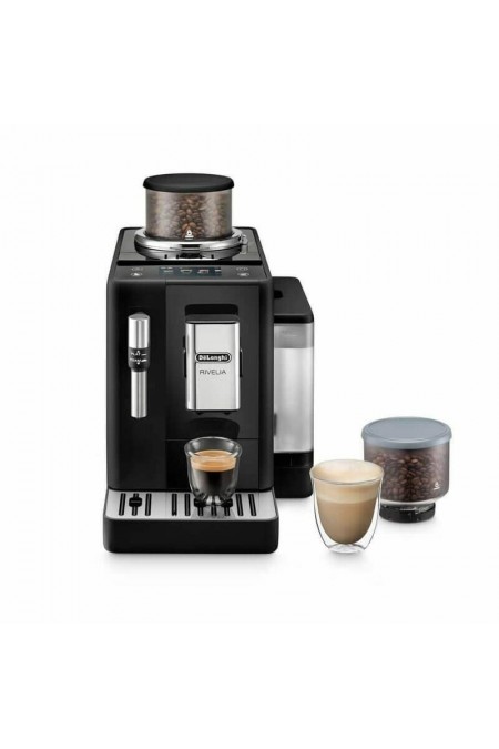 Кофемашина Delonghi Rivelia EXAM440.35. B (черный) 