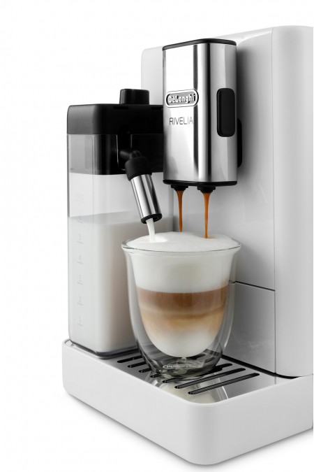Кофемашина DeLonghi Rivelia EXAM440.55. W (белый) 1