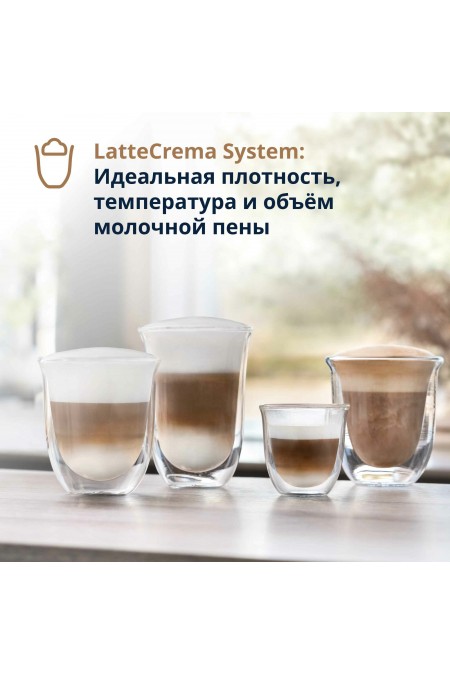 Кофемашина DeLonghi Rivelia EXAM440.55. W (белый) 5