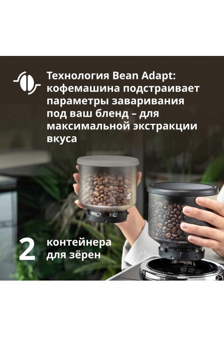 Кофемашина DeLonghi Rivelia EXAM440.55. W (белый) 6