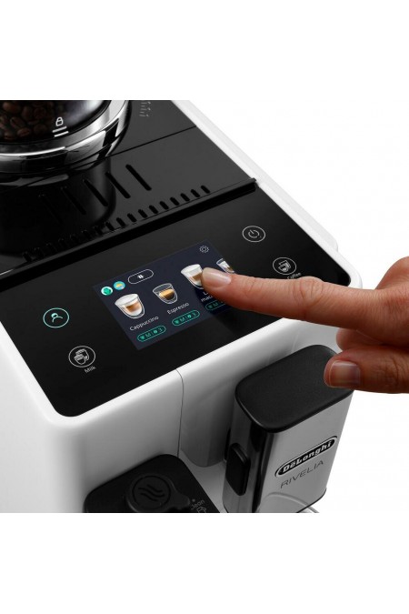 Кофемашина DeLonghi Rivelia EXAM440.55. W (белый) 8