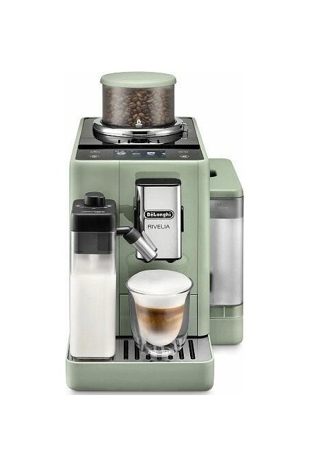 Кофемашина DeLonghi Rivelia EXAM441.55. GR (зеленый) 
