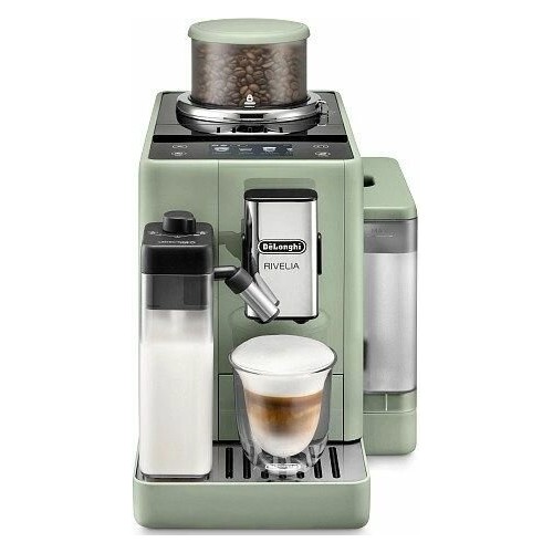Кофемашина DeLonghi Rivelia EXAM441.55. GR (зеленый) 