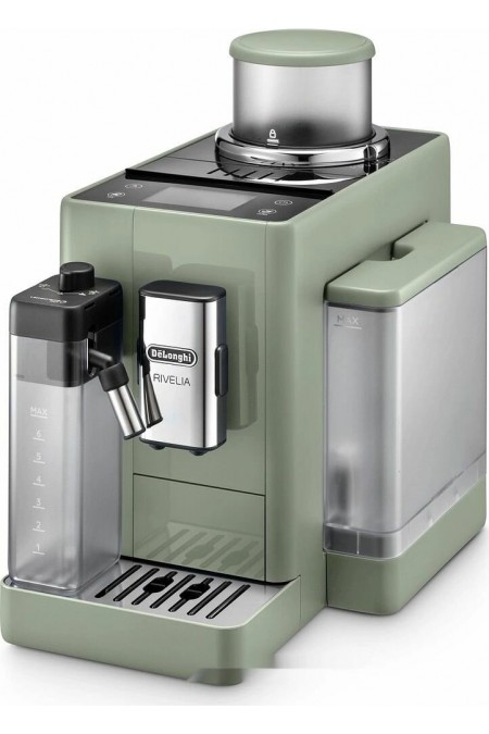Кофемашина DeLonghi Rivelia EXAM441.55. GR (зеленый) 1