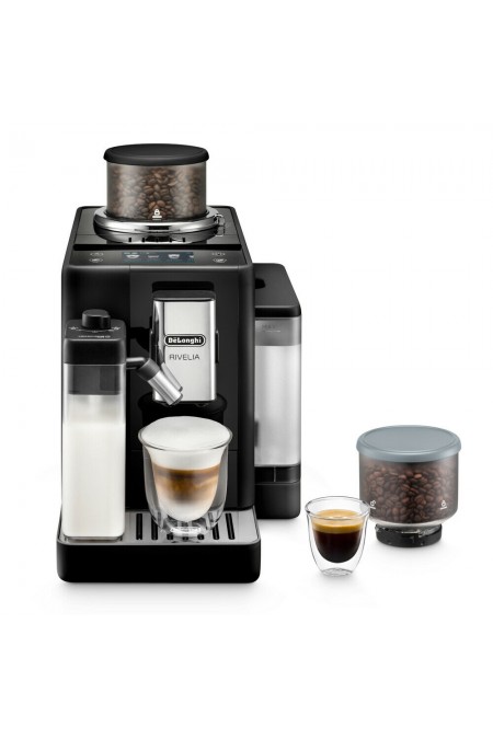 Кофемашина DeLonghi Rivelia Perfetto EXAM440.55. B (черный) 