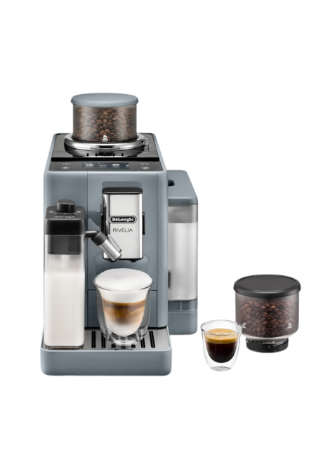 Кофемашина DeLonghi Rivelia Perfetto EXAM440.55. G (серый) 