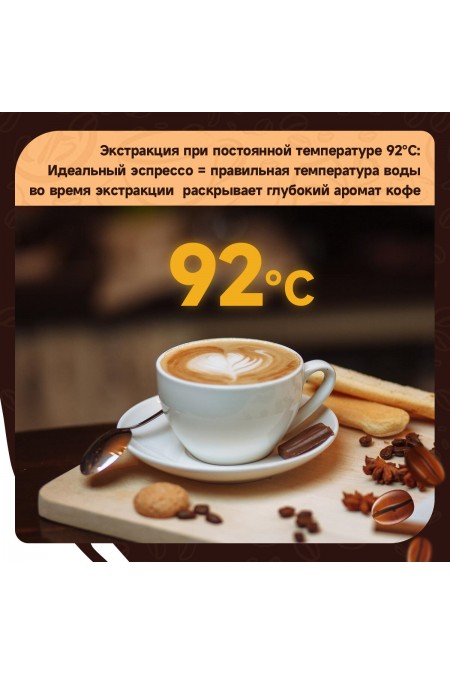 Кофемашина KaringBee CM5280 (серебристый) 5