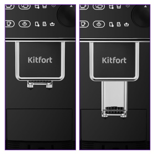 Кофемашина Kitfort КТ-7256 (черный) 4