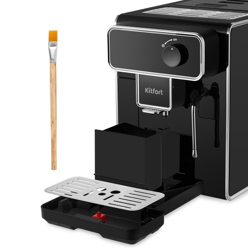 Кофемашина Kitfort КТ-7256 (черный) 8