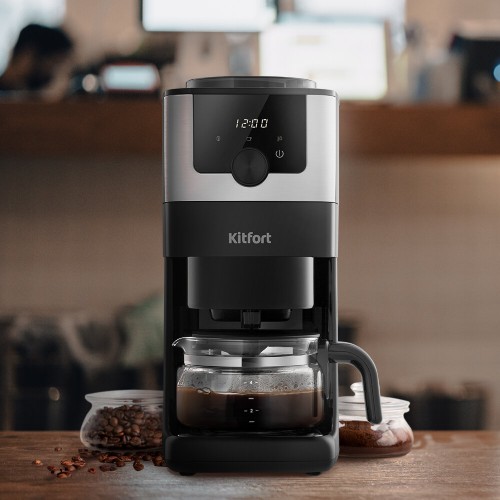 Кофемашина Kitfort КТ-7288 (черный) 1