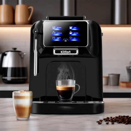 Кофемашина Kitfort КТ-7472 (черный) 1