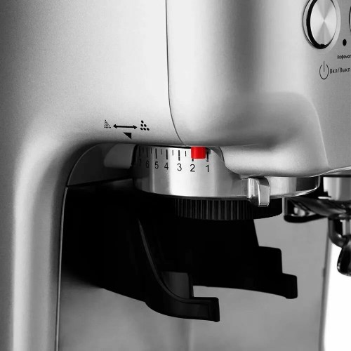 Кофемашина Kitfort КТ-755 (серебристый) 6