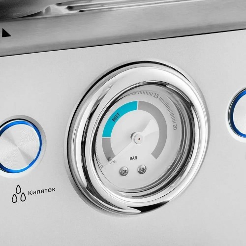 Кофемашина Kitfort КТ-755 (серебристый) 8