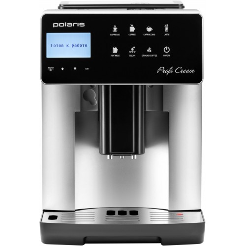 Кофемашина Polaris PACM 2055AC (серебристый) 9