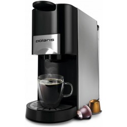 Кофемашина Polaris PCM 2020 (черный/серебристый)