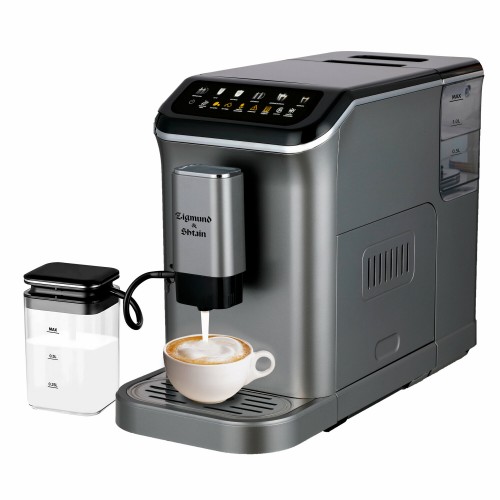 Кофемашина Zigmund Shtain ZACM-2000 (серый) 9