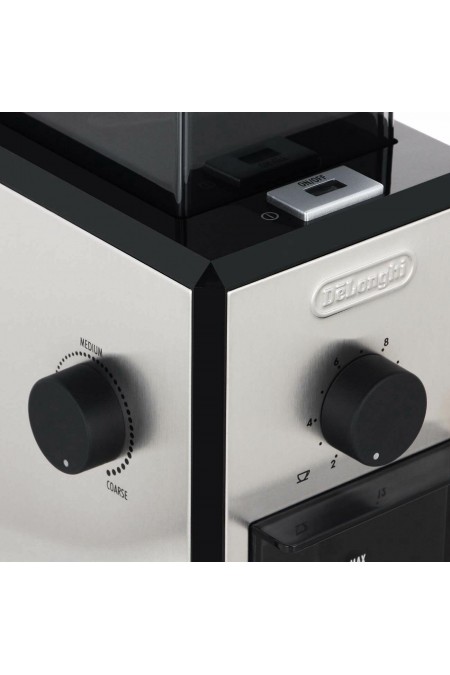 Кофемолка DeLonghi KG 89 (черный/серебристый) 2